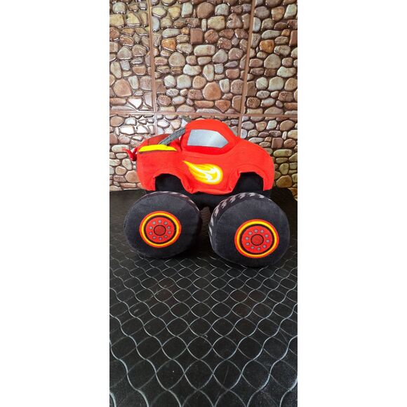Nickelodeon Blaze And The Monster Machines Plush Large Pre owned #B14 - Picture 1 of 11